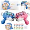 XAZASTOV Giochi di Tiro al Bersaglio Bambini, Gioco Freccette Bersaglio con 2 Pistola Giocattolo, 24 Palline Appiccicose, Giochi Bambini Dartscheibe, Giochi da Giardino per Ragazzi e Ragazze 3-9 Anni