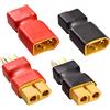 YIXISI Adattatore a T 4 pezzi, Deans T su XT60 e XT60 su Deans T, per droni FPV RC, caricabatterie Lipo-NiMH