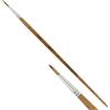 KUM 5124811 - Pennello per acrilico e olio Wood Line, rotondo, misura 6, per artisti, pennelli per artisti, forniture per artisti