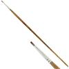 KUM 5125311 - Pennello per acrilico e olio Wood Line, piatto, dimensione 2, per artisti, pennelli per artisti, forniture per artisti