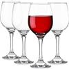 Glasmark KROSNO 1992 Bicchieri da vino Set di 4 bicchieri da vino bianco da 300 ml Bicchieri da vino rosso Bicchiere da vino Dessert Cocktail Bicchieri da acqua Lavabili in lavastoviglie