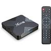 MJY X96H Android 13.0 TV Box, Android Box 4GB RAM 64GB ROM H618 Quad-Core 64bit Cortex-A53 support 6K 4K 2.4/5.0GHz Wi-Fi BT5.0 10/100M Ethernet HDMI 2.0 Android TV Box