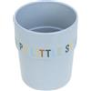 LÄSSIG Tazza per bambini Tazza da bere per bambini Stoviglie per bambini senza melamina, senza BPA, per lavastoviglie e microonde/Mug Happy Fruits Lemon