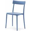 OUTLET CALLIGARIS Calligaris Connubia by Lot de 4 chaises Argo Blue Sky