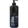 NISHMAN Crema Dopobarba Cologne 02 - Arctic Blue 400ml - Crema & Cologne 2in1, Dopobarba Extra Idratante per Uomo - Lozione Idratante Rinfrescante & Rinfrescante Post-Rasatura