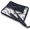 J&M, custodia e tappetino termoresistenti per piastra: astuccio da viaggio con tasche per pettini, clip e altro