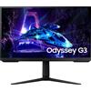 Samsung Monitor Gaming 27 Pollici Full HD 180 Hz Luminosità 250 cd/m2 Risposta 1 ms HDMI DisplayPort colore Nero - Odyssey G3 27DG300EU