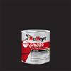 MAXMEYER Smalto a solvente per ferro e legno brillante NERO R9005 0,750 L