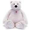 Trudi Orso Bianco Joel Regalo di Natale. Orso polare peluche. Animali del Polo Nord. | 75x55x115cm taglia MAXI JUMBO | Teddy Bears, classici orsi | modello 25636