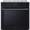 LG InstaView WSED7667M Forno da Incasso 100% Vapore, classe A++, 76L, 250°C, Display Touch 4,3, Air Fry, Sous Vide, Pizza, EasyClean, Wi-Fi, Cerniere Ammortizzate, Sonda Temperatura, Nero
