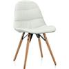 Bontempi Sedia Mood con rivestimento di Bontempi