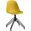 Bontempi Sedia Mood di Bontempi con base girevole in acciaio