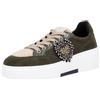 Le Serpentini Sneakers in pelle con applicazione gioiello