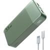 NOBIS Power Bank 20000mAh Power Bank 35W Ricarica Rapida USB C Ingresso/Uscita, PD QC 4 Porte Caricatore Portatile con Display LED, Compatibile con Phone 17 (Verde)