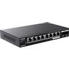 Tenda Switch Tenda I-SWHUB TEM2010X non gestito 8 porte Gigabit Ethernet 100/1000/2500 Nero