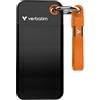Verbatim SSD Esterno 1TB Verbatim Pocket USB 3.2 Gen 2 Nero/Arancione [32193]