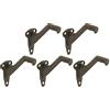 Design House 182014 standard corrimano staffa, 5-pack, olio strofinato bronzo