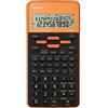 SHARP calcolatrice scientifica el 509 arancione
