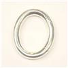 Chiusura ad Anello Ovale in Argento 925/°°°