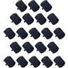 Sewokon Lattenrost Kappen, 21 supporti per doghe del letto, supporti per doghe del letto, in plastica Kappen, kit di supporto per doghe del letto (55 mm x 9 mm all'interno)