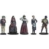 Bassett-Lowke Steampunk BL8011 passeggeri in Piedi Pacchetto 2, 5 Personaggi (Non verniciati)