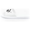 PUMA Unisex Adults' PURECAT Slides, White Deluxe, 42 EU