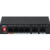 Dahua PFS3006-4ET-60-V2 - Switch Layer 2 unmanaged con 6 porte (4 PoE 10/100 Mbps 60 W + 2 uplink),capacita switching 1.8