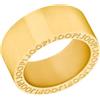 Joop! Anello, in Acciaio inox unisex Donna Uomo, oro, in confezione regalo, 2035904