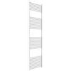 ERCOS Scaldasalviette Termoarredo Bagno Dimensioni 550x1800 MM Radiatore Colore Bianco , Attacchi da 1/2 Fornito Con Kit Montaggio