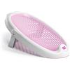 OKBABY Jelly - Sdraietta da Bagno Richiudibile, Morbida e Confortevole per il Bagnetto del Neonato 0-8 Mesi (8kg) - Rosa
