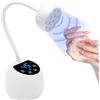 CGBE Lampada UV LED Unghie Con Sensore Automatico Intelligente e Display LCD, 12 Perline LED, 4 Timer, 36W Mini Asciuga Unghie Portatile Per Salone e Casa