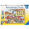 Ravensburger 10822 I nostri pompieri- Puzzle da 100 pezzi, Multicolore