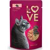 MY LOVE GATTI bocconcini salsa CONIGLIO (75% carne) Cartone Multipack 24 buste da 85gr