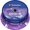 Verbatim 25 DVD+R 4,7GB AZO 16X cake - 43500