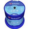 Verbatim 100 CD-R Extra Protection 700MB 80 Minuti cake 52X Box 43411