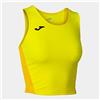 Joma Top R-Winner Maglietta, Giallo, XL Donna