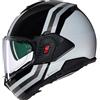 Nolan Casco Moto Modulare P/J Nolan N120-1 LINEO 348 Nero Bianco A
