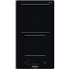 Hotpoint HQ 0930S NE Piano Cottura ad Induzione 2 Zone Comandi centrali a sfioramento 9 Livelli di potenza MyMenu 29 cm Nero