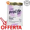 Prolife Dog Diet Renal Sensitive Medium Large - Lattina Da 400 Gr - CONFEZIONE RISPARMIO