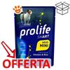 Prolife Dog Smart Adult Mini Pollo e Riso - Bustina Da 100 Gr - CONFEZIONE RISPARMIO