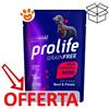 Prolife Dog Grainfree Sensitive Adult Mini Manzo e Patate - Bustina Da 100 Gr - CONFEZIONE RISPARMIO