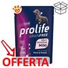 Prolife Dog Grainfree Sensitive Adult Mini Maiale e Patate - Bustina Da 100 Gr - CONFEZIONE RISPARMIO