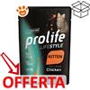 Prolife Cat Lifestyle Kitten Pollo - Bustina Da 85 Gr - CONFEZIONE RISPARMIO