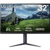 LG 32GS85Q-B Monitor UltraGear 32" / 31,5" NANO IPS QHD HDMI DisplayPort