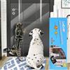 AnExer Protettore Porta Antigraffio [3-Rotolo], Protezione Graffi Gatto [Vinile Spesso], AntiGraffio Protector per Cani e Gatti, Deterrente Autoadesivo Protezione Antigraffio per Porte/Muro - 25x100cm