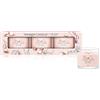 Yankee Candle set di candele profumate in confezione regalo | Candele votive con fragranza Pink Sands | Miscela di cera di soia | 3 pezzi