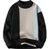 CXKOLD Gilet da Uomo Pullover Uomo Cashmere Pullover Nero Maglietta Uomo Sportiva Giacca Felpata da Uomo in Pile Tinta Unita con Cappuccio Maglia Palestra Uomo Oversize Camicia da Uomo in Stile