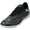 PUMA Future 8 Play TT, Scarpe da Calcio Unisex-Adulto, Bianco Nero Rosso Brillante, 46 EU
