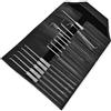 MULTIPICK ELITE 14 Lockpicking Set [14 parti | 0,6 mm] Grimaldelli per Serratura - Kit Grimaldelli incl. tenditore - Apri lucchetto - Kit Scassinatore - Grimaldello & Grimaldelli