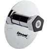 NEWFORM - PARK miscelatore monocomando ad incasso con deviatore automatico a 2 uscite - 69770E + 10843